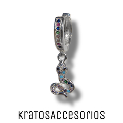 Argolla Snake Ice Silver - SALE sin cambio - comprar online