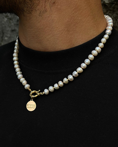 Collar Perlas Cancun Golden