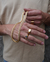 Combo Anillos Minimal Golden en internet
