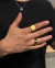 Combo Anillos Minimal Golden