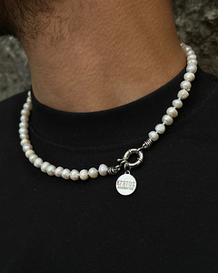 Collar Perlas Cancun Silver - comprar online