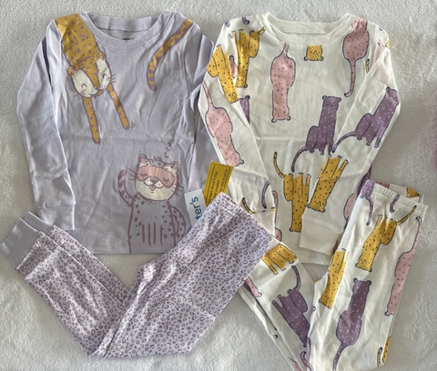 Kit 2 Pijama Gatinho Carter’s - comprar online