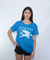 Remera Poetry azul - comprar online