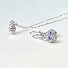 Aros Cloisonné Plata 925 en internet