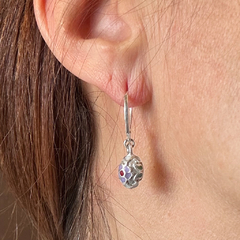Aros Cloisonné Plata 925 - comprar online