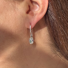 Aros Cloisonné Plata 925 - Septiembre Oficial