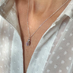 Collar Cloisonné Plata 925 - tienda online