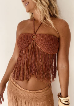 TOP FRANJA HALO SOLAR (TERRACOTA) - buy online