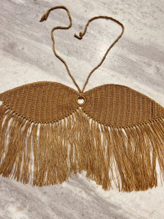 TOP FRANJA HALO SOLAR (DOURADO) - comprar online