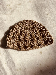 TOUCA CROCHET MEDIT (OURO VELHO) na internet