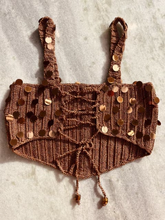 TOP CROCHET ENERGIA SOLAR PAETÊ - comprar online