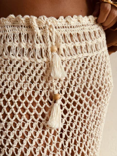 SAIA MIDI CROCHET MULUNGU - comprar online