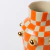 Vaso Stella Xadrez LARANJA na internet