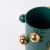 Vaso Nina Bolotas Ouro Alternado ESMERALDA - comprar online