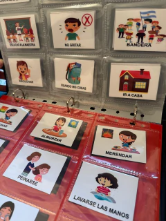 CARPETA PARA PICTOGRAMAS: Tu aliada perfecta para ordenar y proteger sus pictogramas - tienda online