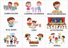 COMBO AGENDA SEMANAL MAGNETICA CON 72 PICTOGRAMAS + ACTIVIDADES NIVEL INICIAL on internet