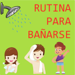 ACTIVIDADES COTIDIANAS "BAÑARSE"