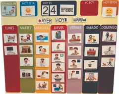 COMBO AGENDA SEMANAL XL + ACTIVIDADES DE JARDIN