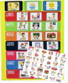COMBO AGENDA SEMANAL MAGNETICA CON 72 PICTOGRAMAS + ACTIVIDADES DE NIVEL INICIAL O PRIMARIA
