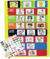 COMBO AGENDA SEMANAL MAGNETICA CON PICTOGRAMAS + ACTIVIDADES DE JARDIN O PRIMARIA