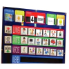 AGENDA VISUAL SEMANAL CON 96 PICTOGRAMAS HORIZONTAL