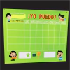 TABLERO DE LOGROS MAGNÉTICO ¡YO PUEDO! HABITOS Y RUTINAS