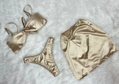 BIQUÍNI COM ALÇA REMOVÍVEL + SAIA - Sandra Hilario Multimarcas