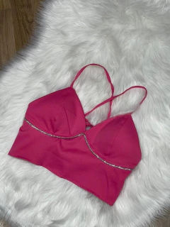 CROPPED ALFAIATARIA STRASS na internet