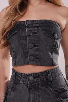 CONJUNTO JEANS GRAFITE - comprar online