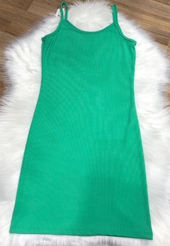 VESTIDO LISO CANELADO na internet