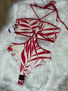 BODY RECORTES ESTAMPADO LUXXO