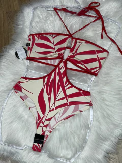 BODY RECORTES ESTAMPADO LUXXO