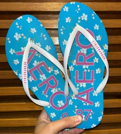 CHINELO HAVAIANAS AEROPOSTALE AZUL FLORIDO