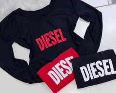 CROPPED MANGA LONGA DIESEL - loja online