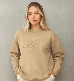 BLUSA MOLETOM FEMININA NIKE GOLA CARECA - comprar online