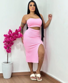 CONJUNTO TOP COM SAIA - comprar online