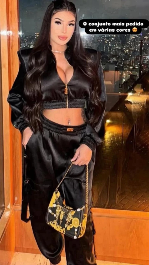 CONJUNTO BLUSA E CALÇA BOMBER NOHA