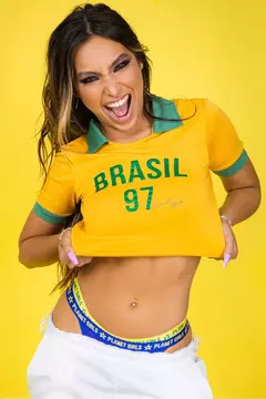 KIT 3 CALCINHAS BRASIL PLANET GIRLS SORTIDO