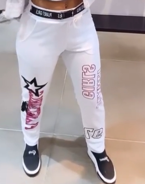 CALÇA MOLETOM PLANET GIRLS