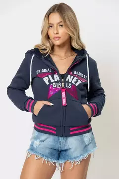MOLETOM FEMININO DUPLA FACE STAR PLANET GIRLS
