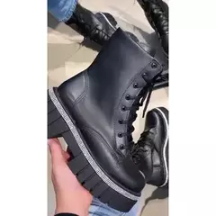 BOTA COTURNO STRASS