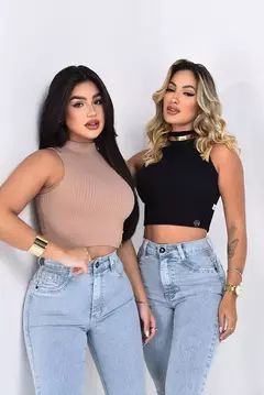 CROPPED REGATA CANELADO MARYLAND