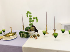 Imagen de Mantel Morandi cuadrado