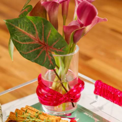 Vaso M Color Line - Rubine na internet