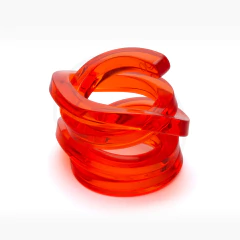 Anel de Guardanapo Color Line - Tangerine Tango