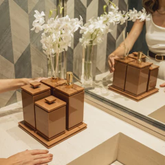 BASE QUADRADA DORIA - MOCHA MOUSSE