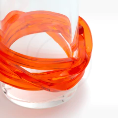 Vaso M Color Line - Tangerine Tango - loja online