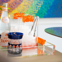 Balde de Gelo Color Line - Tangerine Tango - Onom Design