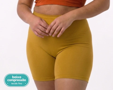 Short Biker - Mostarda Escura