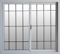 Ventana Aluminio Con Rejas 1.20 ancho X 1.50 alto